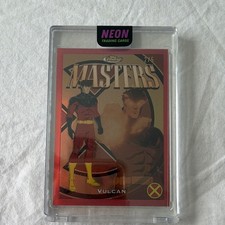 Topps 2025 Finest X-Men Vulcan /5 True Red #37 Marvel picture