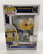 New Authentic Funko Pop #162  NFL  Justin Herbert Los Angeles Chargers picture