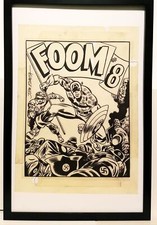 Foom #8 Captain America by John Romita 11x17 FRAMED Original Art Poster Marvel C picture