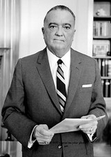 J Edgar Hoover PHOTO FBI Director Caught John Dillinger Prohibition Gangster picture