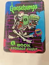 Goosebumps Book Storage Vault Tin 1996 Hersheys Co. picture
