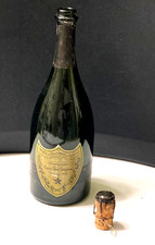 CUVEE DOM PERIGNON CHAMPAGNE VINTAGE 1978 EMPTY BOTTLE CORK, CAGE & CROWN picture