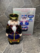 VTG Mr. Christmas Oversized Nutcracker Animated Music Box (30 SONGS) W/box 2006 picture