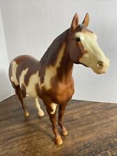 Vintage Breyer #51 Yellow Mount 1970's Chestnut Paint Horse made in USA  picture