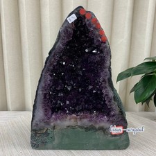 19.1LB Natural Amethyst Cathedral English Cluster Crystal Specimen Healing picture