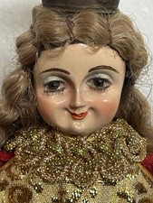 Vintage Antique Infant of Prague Santo Niño Statue 13.5