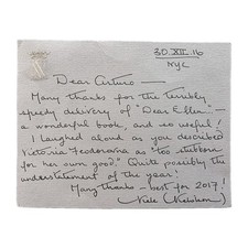 2016 Nicholas Nicholson Signed Letter Arturo Beeche Romanov Victoria Feodorovna picture