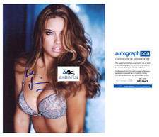 SUPERMODEL ADRIANA LIMA AUTOGRAPH SIGNED 8x10 PHOTO VICTORIA'S SECRET ACOA picture