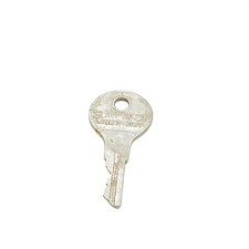Slaymaker Lancaster PA Vintage Key P133 Made In USA Collectible Locksmith Antiqu picture