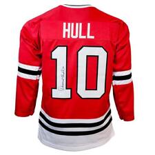 Dennis Hull Signed Chicago Red Hockey Jersey (JSA) picture