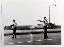 1957 Cleveland Ohio Police Officers Speed Trap Lake Erie Vintage Press Photo picture