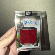 2026 TOPPS VAULT MARVEL SOPHIA DI MARTINO AS SYLVIE RELIC THRONE AUTO /50 picture