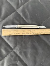 Vintage 1970’s GIESEN & FORSTHOFF Chrome Gentlemen Pocketknife Germany Beautiful picture