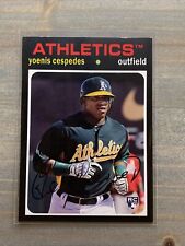 2012 Topps Archives #95 Yoenis Cespedes RC Rookie Oakland Athletics Card picture