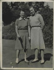 1940 Press Photo Jane Cothran, Betty Jameson Women's National Amateur golf picture