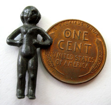 VINTAGE Antique Old Metal FROZEN CHARLOTTE 1