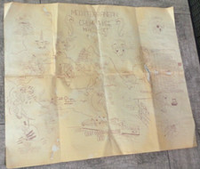 USS Casa Grande LSD13 1962 Mediterranean Cruise May-Oct 1962 Map VERY RARE 24x20 picture