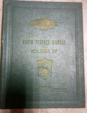 1934 NATIONAL UNION RADIO SERVICE MANUAL BY JOHN RIDER VOLUME 4 Htf picture