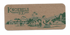 Knoebels 100th Year Anniversary Brown Vintage Image Style Sticker picture