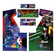 NFL Blitz/NBA Showtime Arcade Combo Complete Graphics Kit picture