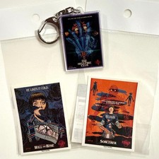 Stranger Things 2 stickers and 1 Keychain Will picture