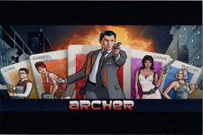 Archer TV series 8x10 photo Archer Cyril Carol Lana & Malory picture