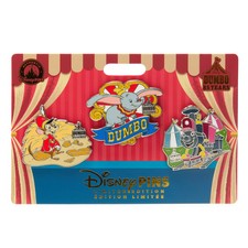 2026 Disney Dumbo 85th Anniversary Pin Set 3-Pins LE 4250 Timothy Casey Presale picture