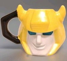 Transformers Bumblebee 20oz Ceramic Sculpted Coffee Hasbro Beverage Mug picture