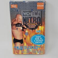 1999 WCW nWo Topps Wrestling Cards 22 Pack Sealed Blaster Box RARE picture
