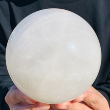 6.16LB Natural White Crystal ball Quartz crystal Sphere Crystal Reiki Healing picture