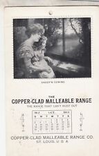1913 MO Postcard Copper-Clad Malleable Range Company St. Louis Woman Child  RPPC picture