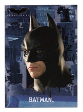 2005 Topps Batman Begins Movie BASE #3 / Christian Bale as BATMAN ROOKIE RC picture