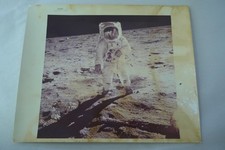 Original Nasa Apollo 11 Buzz Aldrin Visor Photo A KODAK PAPER Black Letter picture