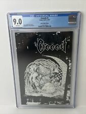 Creech #1 Graded CGC 9.0 White Pages Black & White Variant Image Comics 1997 picture