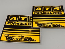Real F1 Nostalgia for Your Collection: Original ATS Formula One Vintage Sticker picture