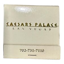 Vintage Caesars Palace Casino Hotel Las Vegas Nevada Matchbook Unstruck Full picture