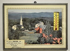 Vintage Themometer C. & R. Furniture West Pearl Street picture