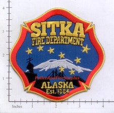Alaska - Sitka AK Fire Dept Patch  picture