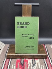 Vintage Montana Brand Book 1955 picture