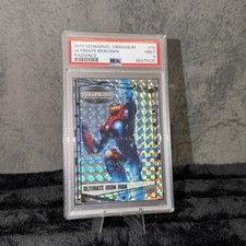 2015 Marvel Vibranium Radiance /50 #16 ULTIMATE IRON MAN PSA 9 LOW POP picture