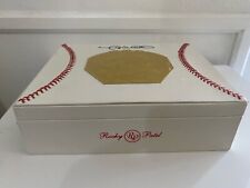 Gary Sheffield SIGNED 500 HR Rocky Patel Leather Stitched Cigar Box No Cigars picture