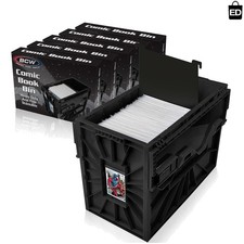 Secure and Convenient Comic Organization - Stackable Bins, Acid-Free, 5 Pack picture