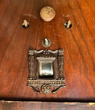 General Electric GE Pre-1930 Antique Floor Console Tube Radio Wooden Cabinet picture