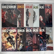 BRZRKR #1-12 Complete Set Keanu Reeves Matt Kindt BOOM 2021 NM Full Run picture