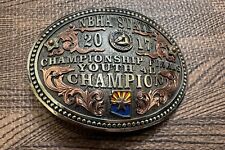 Usherbrand 4D Champion Rodeo NBHA Barrel Racing Western Buckle 2017 picture