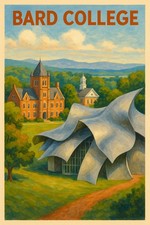 Beautiful Bard College Poster π¨ποΈ - 24x36β Print - Premium π Art Print picture