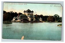 Pavilion, Belle Isle, Detroit MI c1907 Vintage Postcard picture
