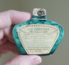 LACTOPEPTINE TABLETS FOR INDIGESTION BOTTLE SHAPE 1890s ADVERTISING PEN WIPE picture