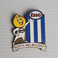 Esso AFL VFL Kangaroos North Melbourne Football Club Lapel Pin Badge Bertram picture