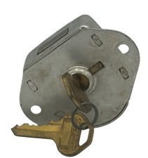 Master Lock Locker 1710MK Master Keyed Manual Dead Bolt 5-Pin 2 Keys picture